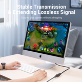  Bộ chia/đầu nối dài cổng mạng LAN VENTION Cat7 FTP Keystone Jack Coupler IPW (RJ45, 100m Stable Transmission) 