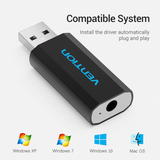  Card Âm Thanh Mở Rộng USB VENTION VAB-S15 (CTIA) 