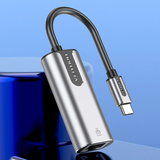  Cáp chuyển đổi USB-C to cổng mạng LAN Gigabit Ethernet VENTION CFNHB (1Gbps, Aluminum Alloy Type) 