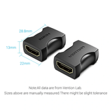  Đầu Chuyển HDMI Female to Female VENTION AIR (4K@60Hz) 