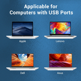  Hub Mở Rộng Kết Nối Đa Năng 4-in-1 VENTION CHN (USB3.0*3, 1*RJ-45 Gigabit Ethernet) 