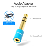  Jack Chuyển Đổi Âm Thanh 6.5mm Male to 3.5mm Female VENTION VAB-S01 