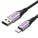  Cáp Sạc MFi USB to Lightning VENTION LAB (2.4A) 