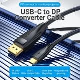  Cáp Chuyển Type-C to DisplayPort VENTION CGY 8K (8K@60Hz) 