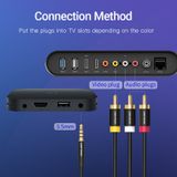  Dây cáp âm thanh chất lượng cao AUX 3.5mm to 3RCA VENTION VAB-R07-B150 (1.5M) 