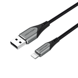  Cáp Sạc MFi USB to Lightning VENTION LAB (2.4A) 