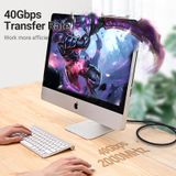  Cáp mạng tốc độ cao dây bọc dù Vention Cat8 SFTP Ethernet Patch Cable - IKG ( kèm đầu cáp bấm sẵn ) 