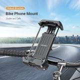  Bộ đế giữ điện thoại dùng cho xe đạp/ Mô tô Vention Quick Lock Bike Phone Mount - KSF (with Knob Black Square ABS Type) 
