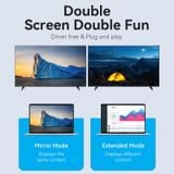  Cáp Chuyển Type-C sang HDMI2.1 VENTION CRD (0.25M, 8K@60Hz, 4K@144Hz/120Hz, 3D Support, Dynamic HDR, HDCP 2.3, 12-Bit Color Depth, eARC, QMS, VRR) 