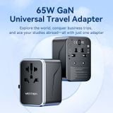  Củ Sạc Nhanh Đa Năng Du Lịch Toàn Cầu 2C + 2A VENTION FJF 65W (65W/65W/60W/5W) 