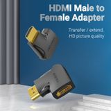  HDMI 270 Degree Male to Female Vertical Flat Adapter for Laptop/Desktop/TV Box 