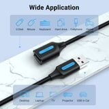  Cáp Nối Dài USB2.0 Male to Female VENTION CBI (480Mbps) 
