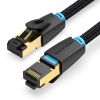  Cáp mạng tốc độ cao dây bọc dù Vention Cat8 SFTP Ethernet Patch Cable - IKG ( kèm đầu cáp bấm sẵn ) 