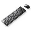  Combo chuột kèm bàn phím không dây Vention Wireless Full-Sized Keyboard and Mouse Combo - KTDB0-EN (with Mouse Pad Black Slim Type - US English Layout) 