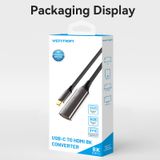  Cáp Chuyển Type-C sang HDMI2.1 VENTION CRD (0.25M, 8K@60Hz, 4K@144Hz/120Hz, 3D Support, Dynamic HDR, HDCP 2.3, 12-Bit Color Depth, eARC, QMS, VRR) 