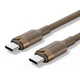  Vention USB 2.0 Type-C Male to Type-C Male 5A Cable  Aluminum Alloy Type 
