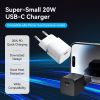  Củ sạc nhanh mini Vention Super-Small 1-Port PD Quick charger 20W (Type C, Smart & Safe, EU/US-Plug) 