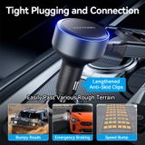  Tẩu Sạc Ô Tô 2-in-1 VENTION FFO 30W (with Built-In C + Lightning Cable) 