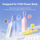  Bi-Directional Charging Cable 11CM for 5000mAh Power Bank (USB-C + Lightning) 20W  Light Indicator Display Type 
