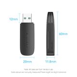  Vention 2-in-1 USB 3.0 A Card Reader(SD+TF) Black Dual Drive Letter 