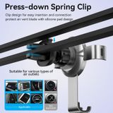  Đế giữ điện thoại trên xe hơi Vention Auto-Clamping Car Phone Mount (With Spring Clip Gray Disc Type) 