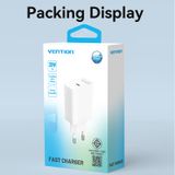  Củ sạc nhanh Vention Quick charger 20W (FAD) 