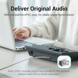  Dây cáp điện thoại bàn 4 lõi chống nhiểu Vention 4 Core Telephone Cable (cuộn 100 met, Màu trắng, Support telephone/Fax) 