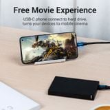  Cáp sạc nhanh C to Micro-B VENTION CQA (2A, Fast Charging Data, 5Gbps) 