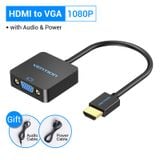  Đầu Chuyển HDMI to VGA 1080P VENTION ACR/ACP (With Jack 3.5mm) 