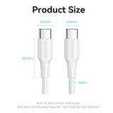  Vention USB 2.0 C Male to C Male 3A Cable 