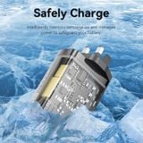  Vention 3-Port USB (C+C+A) GaN Charger (100W/65W/30W) UK-Plug 