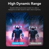  Cáp Chuyển DP to HDMI2.1 8K VENTION HFN (0.25M, Male to Female, 8K@60Hz/4K@120Hz/2K@144Hz, HDR Support, 3D Visual Effect, Cotton Braided, VRR, 12-Bit Color Depth, DTS-HD 7.1 Channel) 