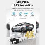  Cáp Chuyển HDMI-D to HDMI-A Bi-Directional VENTION AGI (4K@60Hz, 18Gbps, HDR) 