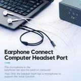  Cáp Âm Thanh AUX 2 in 1 3.5mm VENTION BBT (Braided Cable) 