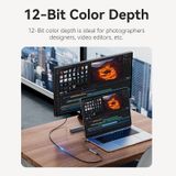  Cáp Chuyển Type-C sang HDMI2.1 VENTION CRD (0.25M, 8K@60Hz, 4K@144Hz/120Hz, 3D Support, Dynamic HDR, HDCP 2.3, 12-Bit Color Depth, eARC, QMS, VRR) 