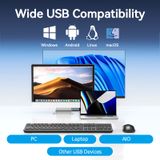  Chuột không dây Vention 3-Button Wireless Computer Mouse with USB Receiver Black - KTBB0 