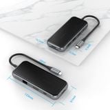  HUB chuyển đa năng Vention 9in1 Multi-function Docking Station (USB-C to HDMI 4K@60Hz/USB-C Gen 1/USB 3.0/USB 2.0*2/RJ45/SD/TF/PD) 