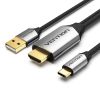  Cáp chuyển Type C to HDMI chất lượng cao Vention  USB-C To HDMI Cable - CGT (4K@60Hz video support) 
