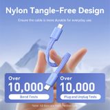  Bi-Directional Charging Cable 11CM for 5000mAh Power Bank (USB-C + Lightning) 20W  Light Indicator Display Type 