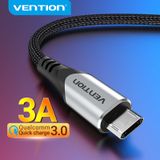  Cáp Sạc Nhanh Micro USB VENTION COC (3A, QC3.0, 480Mbps) 