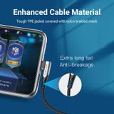  USB 2.0 C Male Right Angle to C Male 5A Cable 0.5/1/1.5/2M Gray Aluminum Alloy Type 