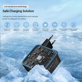  Củ sạc nhanh đa năng 4-Port Vention GaN Charging Kit 140W - FEIBO (TypeCx3 + USB A, PD3.1EU/US/UK-Plug) 