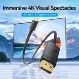 Vention USB-C to DP 4K HD Cable 