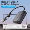  HUB Mở Rộng Đa Năng USB/Type-C to HDMI 1080p VENTION ACY (Dual input, 1080p@60Hz) 