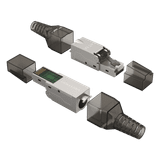  Đầu nối cổng mạng Modular Plug Vention Cat.6A FTP Toolless RJ45 Modular Plug - IDI 