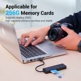  HUB chuyển đa năng Vention USB 3.0 to USB 3.0*3/TF/SD/Micro-B HUB - CHV (3-Ports USB3.0, Card Reader, Micro-B) 