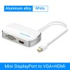  Đầu Chuyển Mini DisplayPort to HDMI+VGA VENTION HBB (4K@30Hz) 