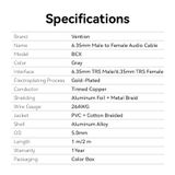 Vention 6.35mm Male to Female Audio Cable 