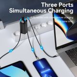  Vention 3-Port USB(C+C+A) GaN Charger(65W/30W/30W) EU-Plug 