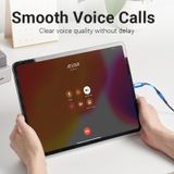  Cotton Braided USB-C Male to 3.5mm Female Audio Cable(DAC) 0.1M Blue Aluminum Alloy Type 